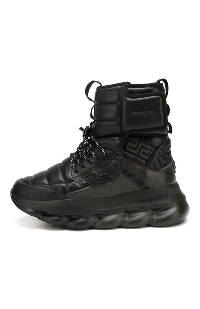 Кожаные кроссовки chain reaction VERSACE, арт. DSR706G/D11N, фото 3