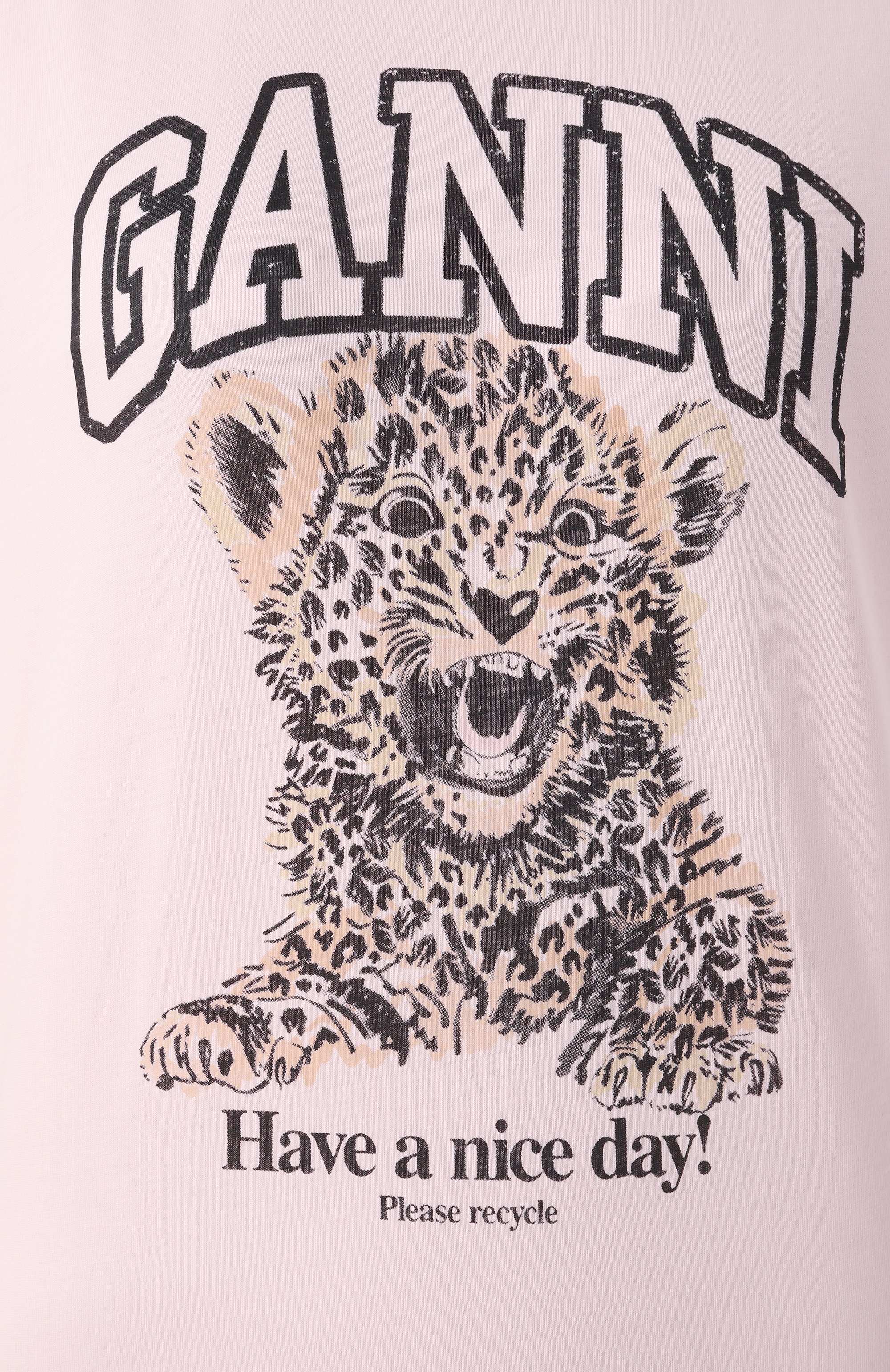 Хлопковая футболка GANNI, арт. T4161/3575, фото 6