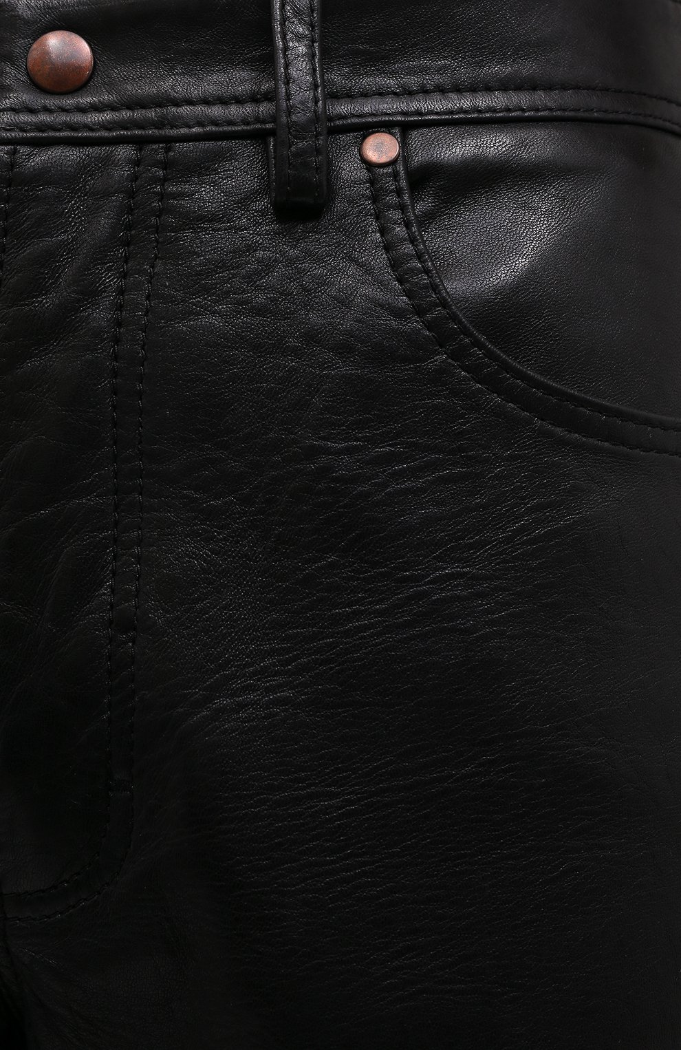 Кожаные брюки ACNE STUDIOS, арт. AK0435, фото 5