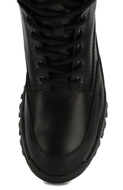 Кожаные ботинки TOD’S черного цвета по цене 75300 руб., арт. XXW81B0CD00G0C, фото 5 Кожаные ботинки TOD’S, арт. XXW81B0CD00G0C, фото 5
