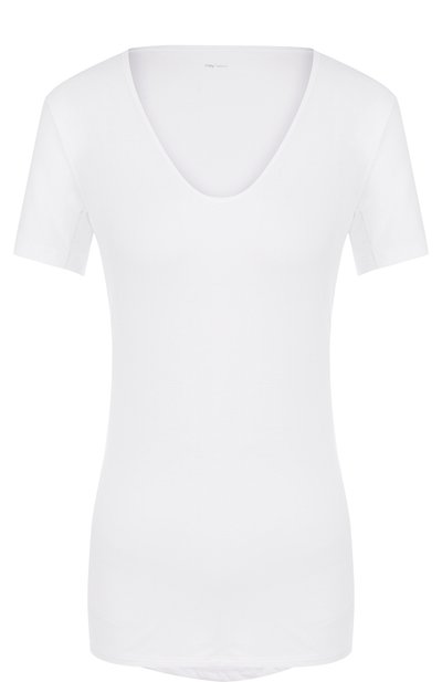 Хлопковая футболка с круглым вырезом MEY, арт. 26482, фото 1