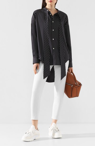 Кожаные кроссовки fusion MAISON MARGIELA, арт. S58WS0118/P2695, фото 2