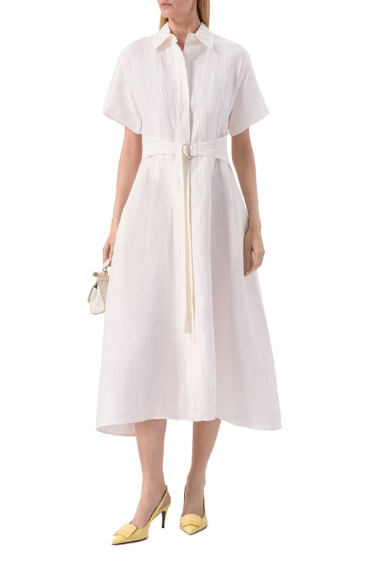 Кожаные туфли Evolve 75 Sergio Rossi B14501/MMVN13 Жёлтый  B14501/MMVN13 Фото 3