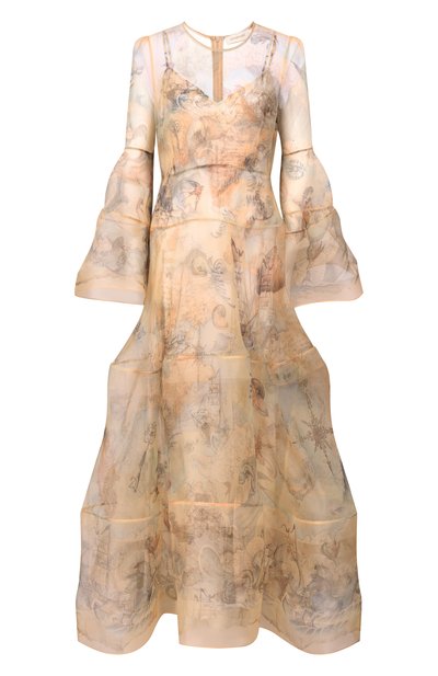 Женское шелковое платье ZIMMERMANN, арт. 6938DC261