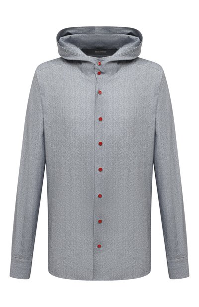 Мужская хлопковая рубашка KITON, арт. UMCMARH0908601