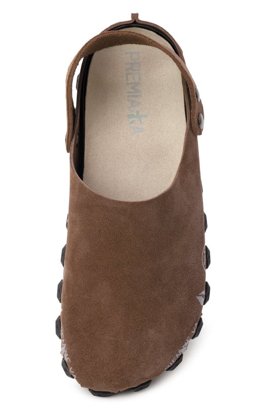 Замшевые сабо Ivy Premiata IVY/VAR 8279 Коричневый  IVY/VAR 8279 Фото 5