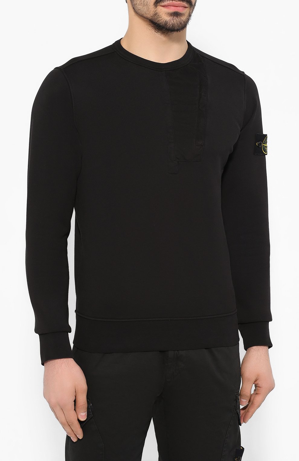 Хлопковый свитшот STONE ISLAND, арт. 721563151, фото 3