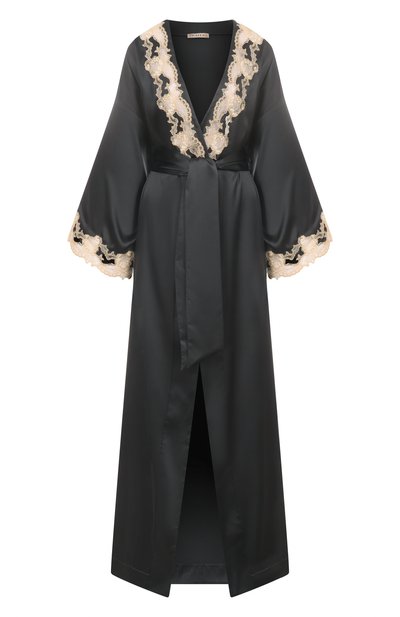 Женский шелковый халат C.ALLA, арт. 333/L0NG