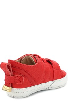 Кожаные кеды с застежками велькро BUSCEMI, арт. 417SB050NA01AF, фото 3