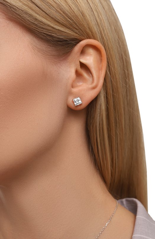 Серьги Attract Swarovski 5430365 Серебряный  5430365 Фото 2