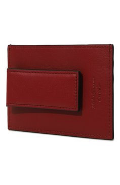 Мужской кожаный футляр для кредитных карт FERRAGAMO черного цвета, арт. 66A387/704957 | Фото 2 (Нос: Не проставлено; Материал: Натуральная кожа)