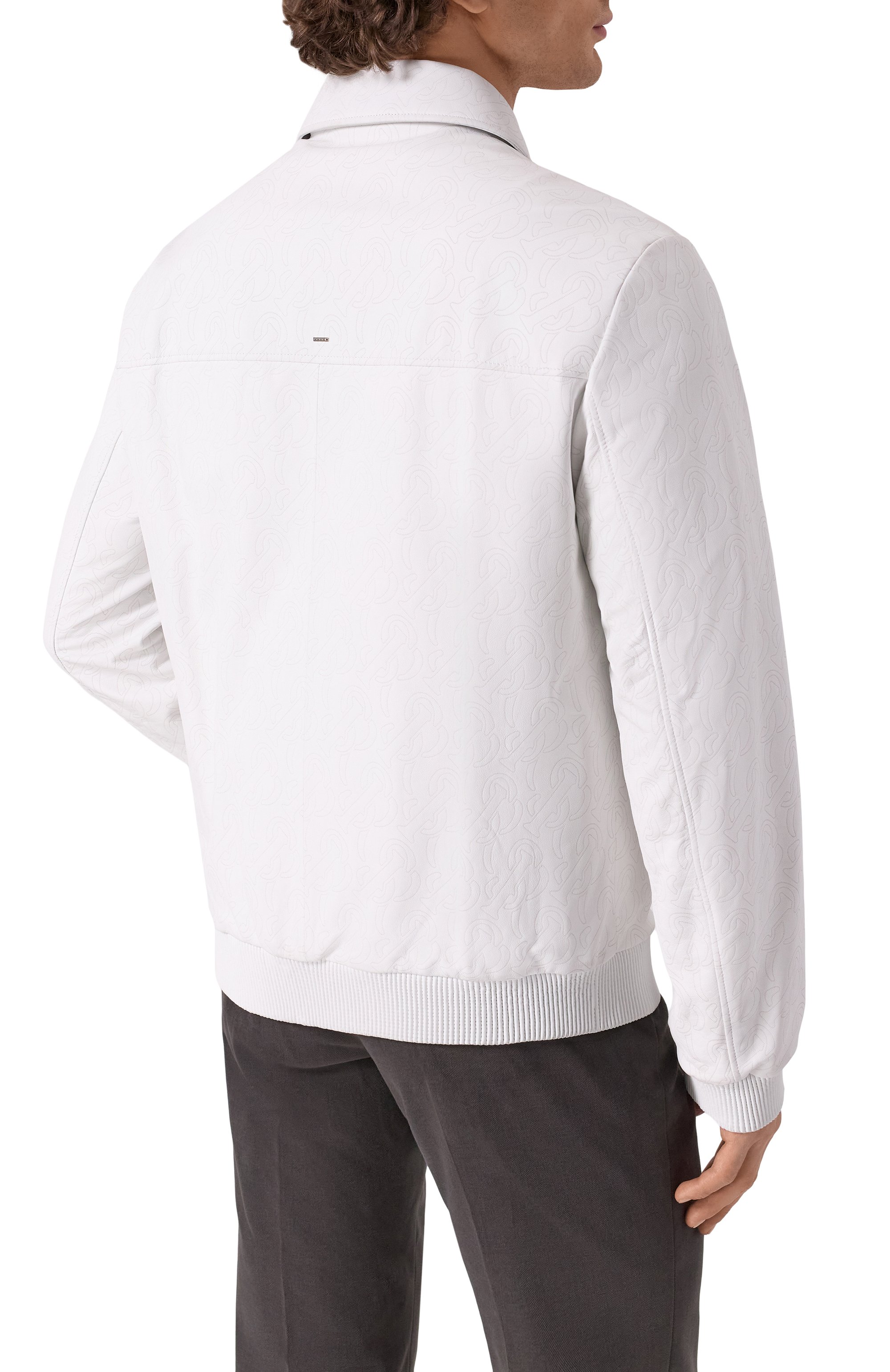 Кожаный бомбер STEFANO RICCI, арт. M7J5100176/NPVESR, фото 4