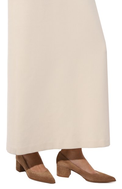 Замшевые туфли piper 45 GIANVITO ROSSI, арт. G22171.45RIC.CAMCAML, фото 3