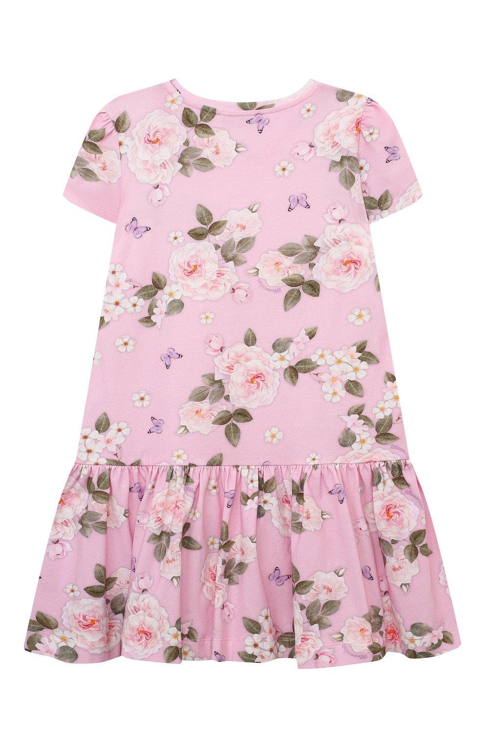 Хлопковое платье MONNALISA, арт. 11C922, фото 2