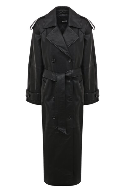 Кожаный плащ MAINLESS, арт. TR22-01-01-BL, фото 1