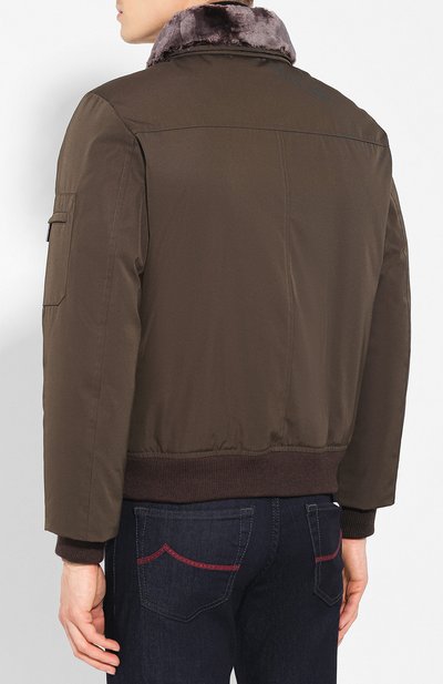 Пуховый бомбер fermi-wco MOORER, арт. FERMI-WC0, фото 4