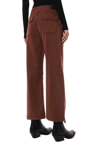 Брюки reid PAIGE коричневого цвета по цене 40900 руб., арт. 7590J47-C111, фото 4 Брюки reid PAIGE, арт. 7590J47-C111, фото 4