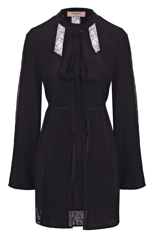 Платье из вискозы Twinset 251TP2414 Чёрный 251TP2414