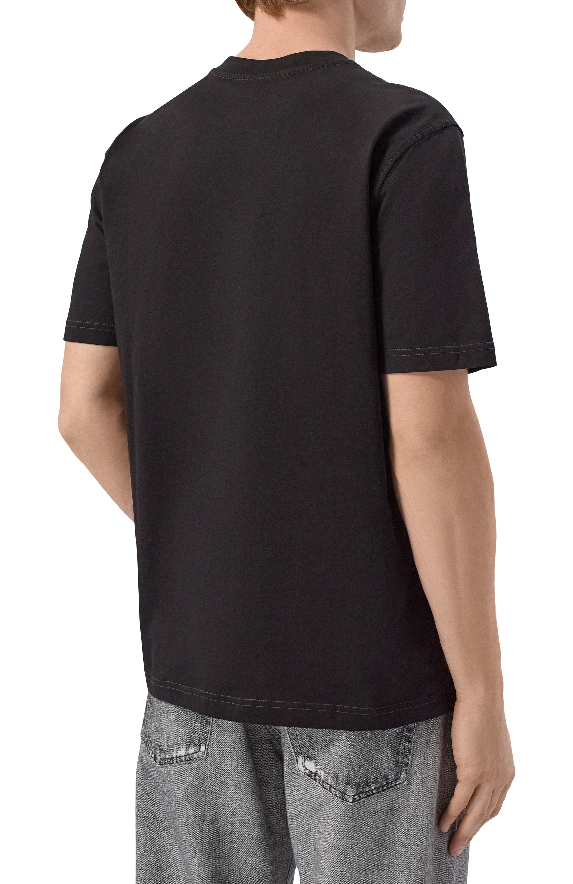 Хлопковая футболка DIESEL, арт. A21037/0QIAM, фото 4