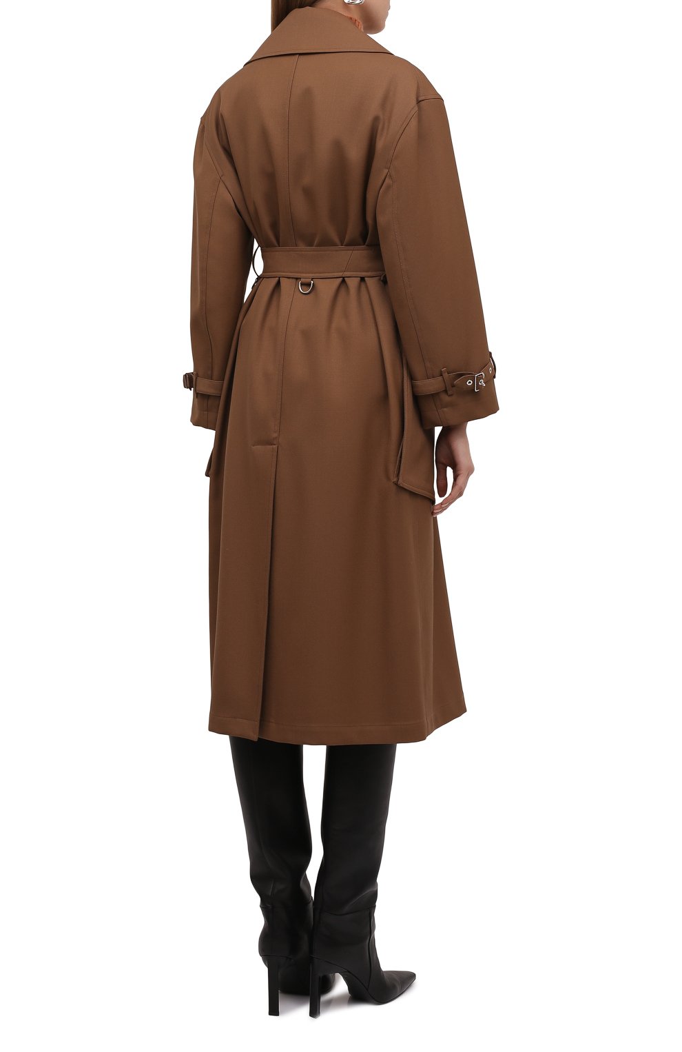 Шерстяное пальто laxton BURBERRY коричневого цвета по цене 261000 руб., арт. 8038930, фото 4 Шерстяное пальто laxton BURBERRY, арт. 8038930, фото 4
