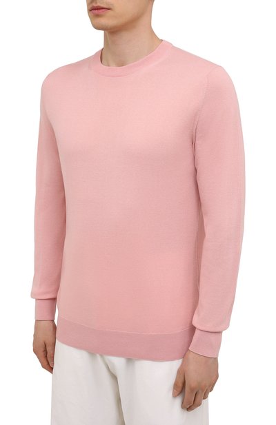 Джемпер из шерсти викуньи LORO PIANA розового цвета по цене 519500 руб., арт. FAL6624/VVIC, фото 3 Джемпер из шерсти викуньи LORO PIANA, арт. FAL6624/VVIC, фото 3