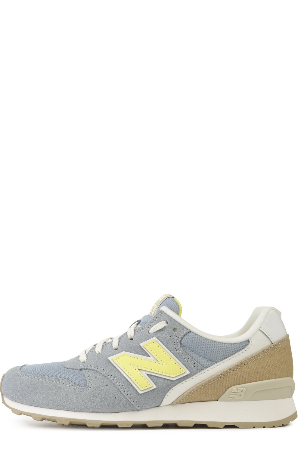 Замшевые кроссовки 996 на шнуровке NEW BALANCE разноцветного цвета по цене 10990 руб., арт. WR996HD/B, фото 1 Замшевые кроссовки 996 на шнуровке NEW BALANCE, арт. WR996HD/B, фото 1