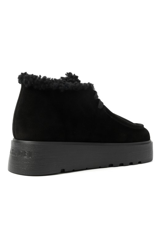 Замшевые ботинки Ale Casadei 2R525A041N/VEL0U Чёрный  2R525A041N/VEL0U Фото 5