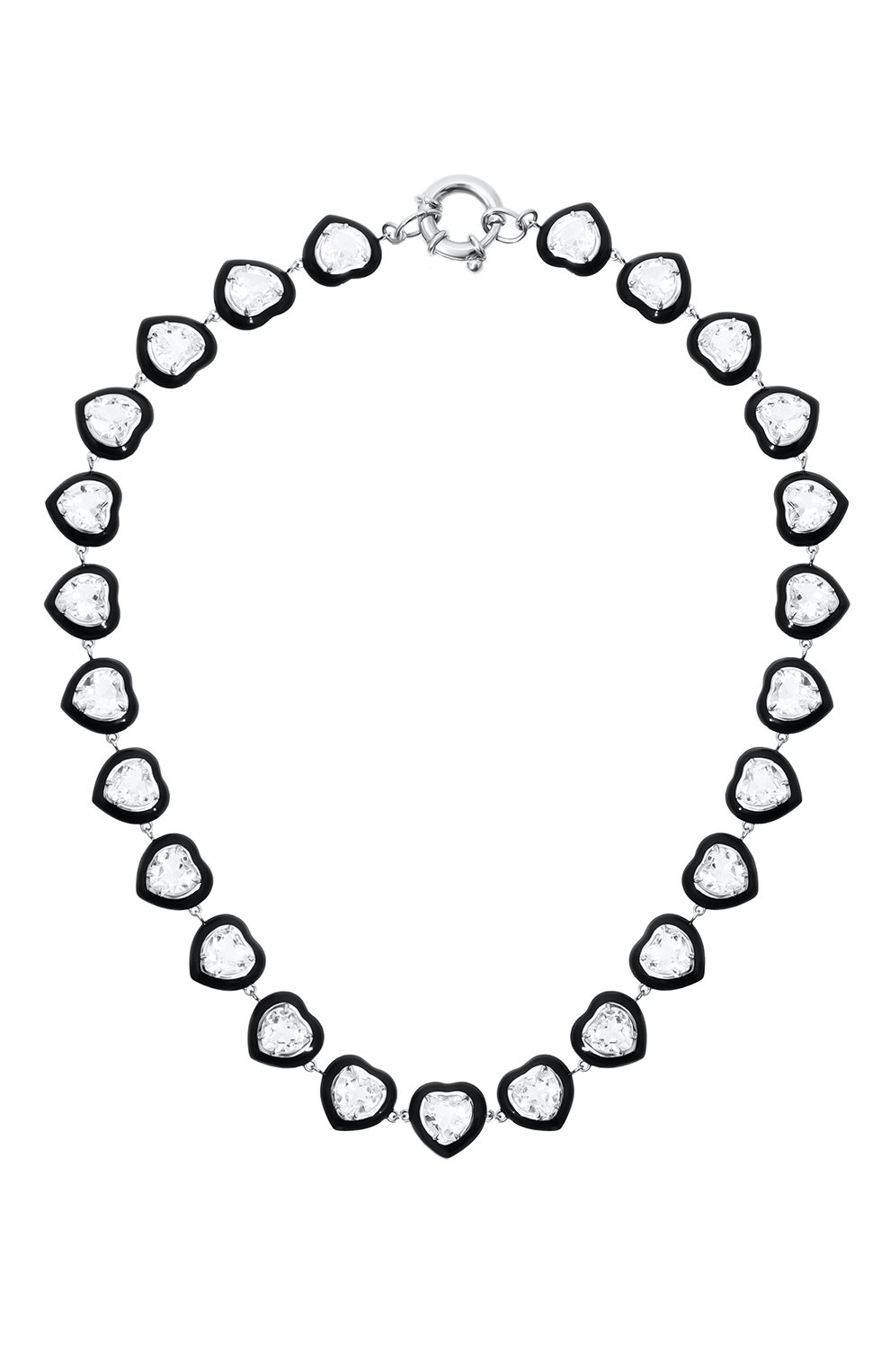 Ожерелье с сердцами из горного хрусталя MOONKA, арт. crg-nl5-crs, фото 1