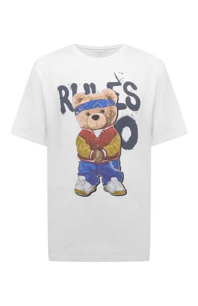 Мужская хлопковая футболка BISIBIGLIO, арт. TED RULES ZER0