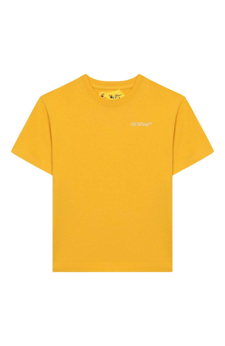 Хлопковая футболка OFF-WHITE, арт. 0BAA002F23JER011, фото 1