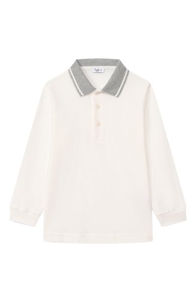 Хлопковое поло IL GUFO, арт. A25GP00002MF002_001