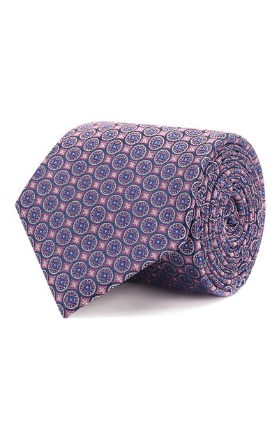 Мужской шелковый галстук CANALI, арт. 18/HJ02026