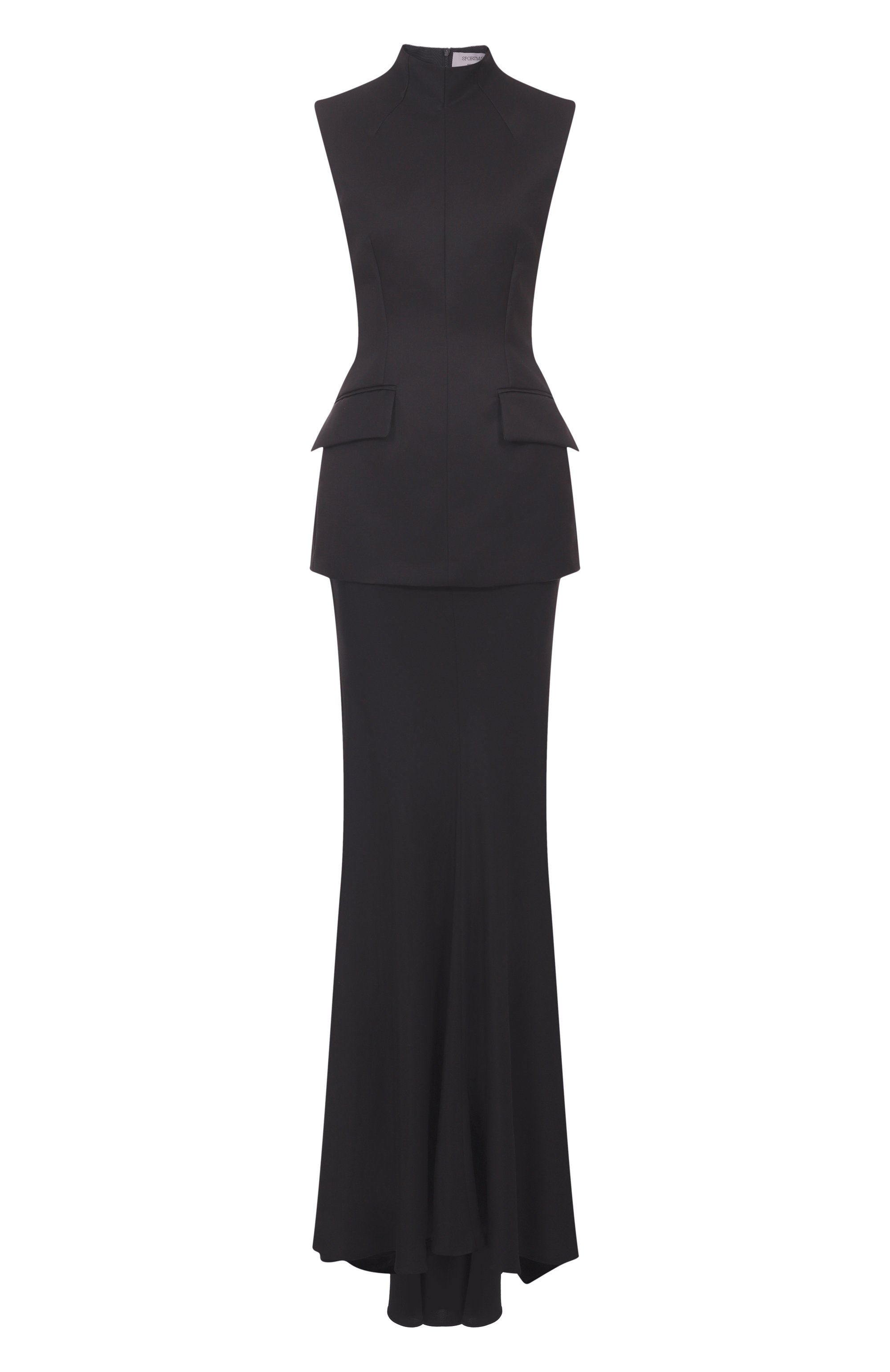 Комбинированное платье SPORTMAX, арт. CILEN001, фото 1