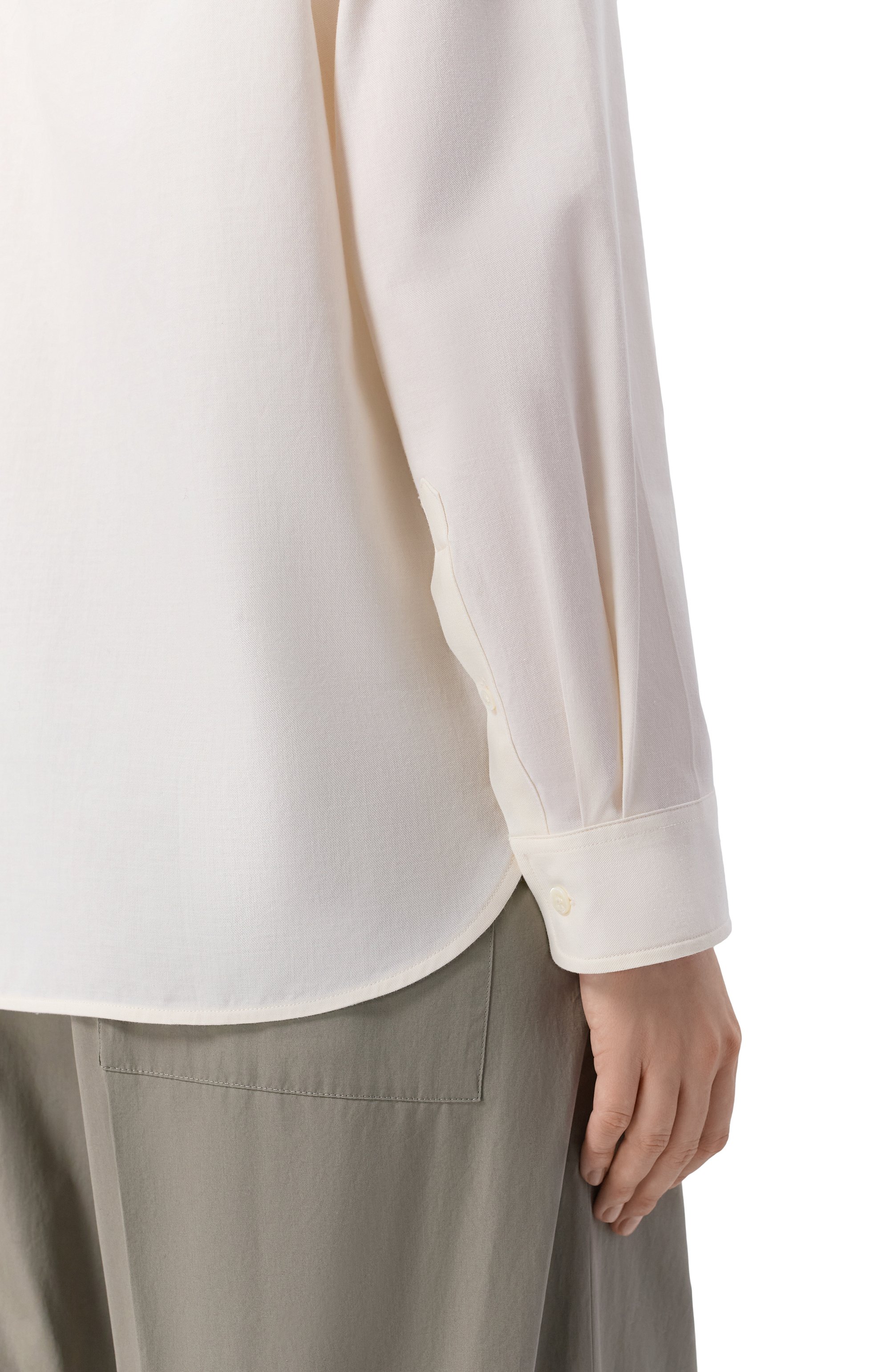 Рубашка из хлопка и шерсти 12 STOREEZ, арт. 135305, фото 5