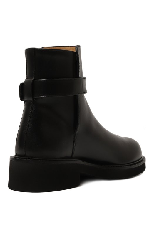 Кожаные полусапоги Vlogo Locker Valentino 5W2S0JS8/HJL Чёрный  5W2S0JS8/HJL Фото 5