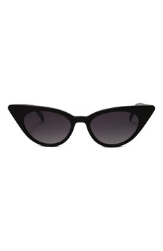 Женские солнцезащитные очки G.O.D. EYEWEAR черного цвета, арт. THIRTY 0NE BLACK/GREY | Фото 3 (Региональные ограничения белый список (Axapta Mercury): Не проставлено; Нос: Не проставлено; Материал: Пластик; Тип очков: С/з; Оптика Гендер: оптика-женское; Очки форма: Cat-eye)