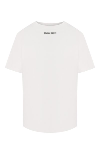 Женская хлопковая футболка GOLDEN GOOSE DELUXE BRAND, арт. G36WP024.C1