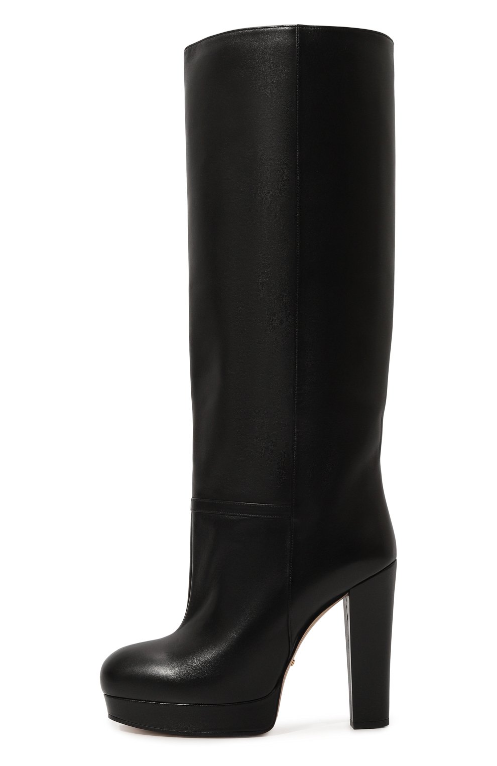 Кожаные сапоги GUCCI черного цвета по цене 214560 руб., арт. 589785 BKO00, фото 4 Кожаные сапоги GUCCI, арт. 589785 BKO00, фото 4