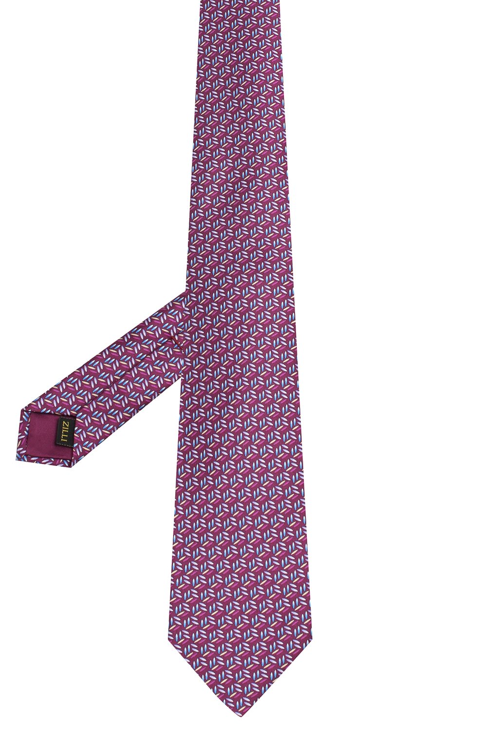 Шелковый галстук ZILLI, арт. 50280/TIES, фото 2