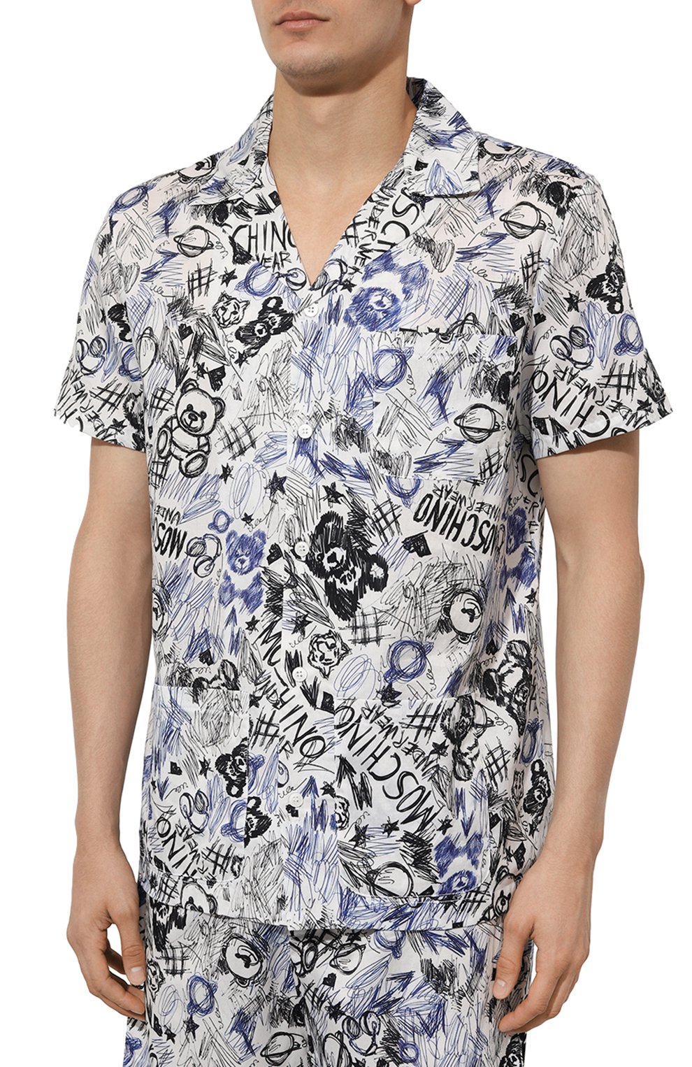 Хлопковая пижама MOSCHINO, арт. 231V6/A7803/4414, фото 3