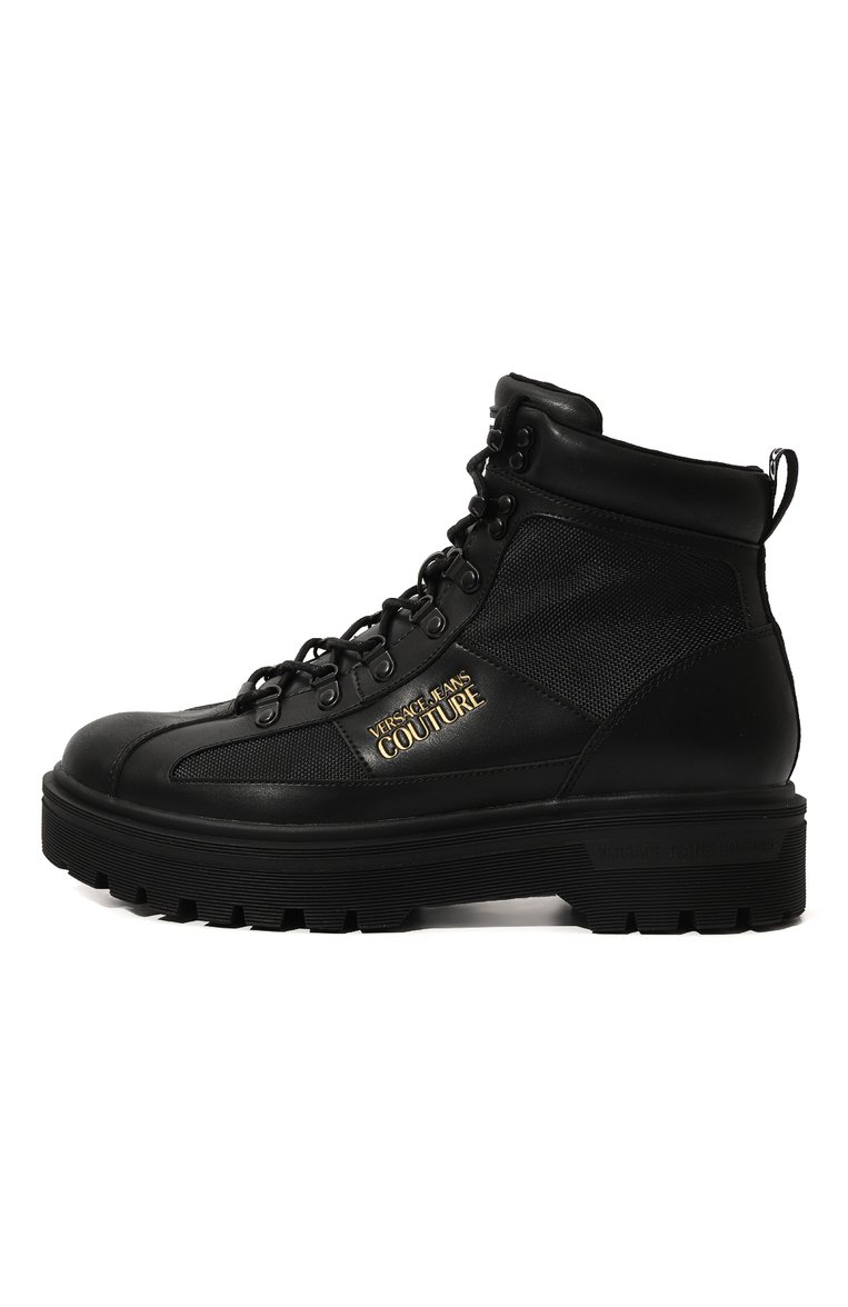 Комбинированные ботинки VERSACE JEANS COUTURE, арт. 75YA3S46/ZS898, фото 1