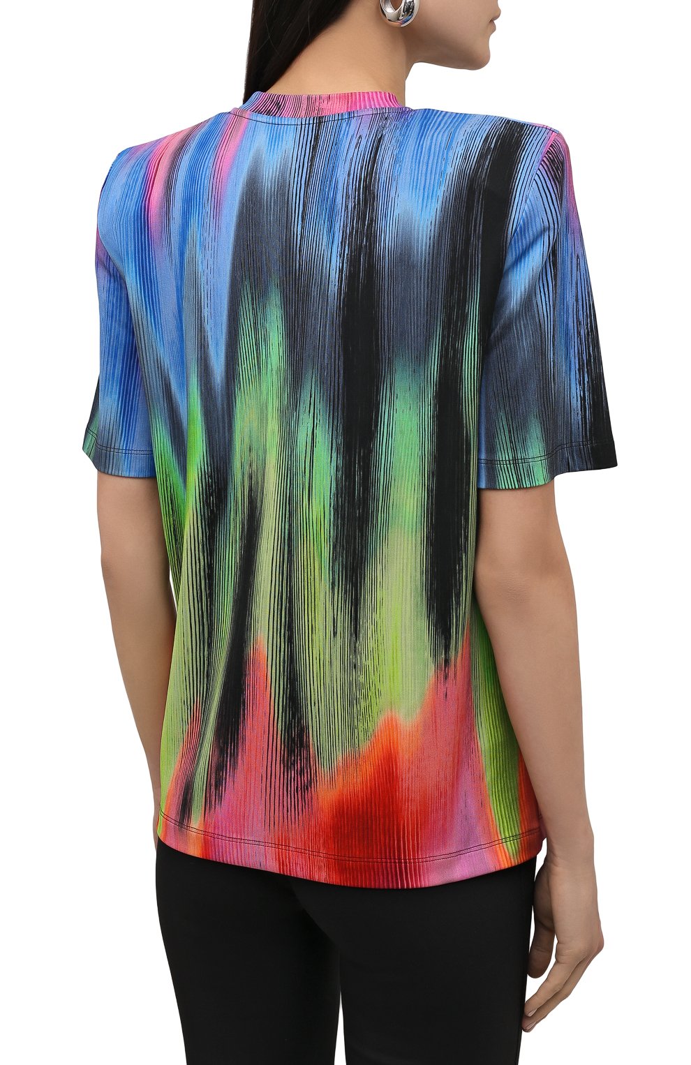 Футболка из вискозы THE ATTICO, арт. 221WCT04/P059, фото 4