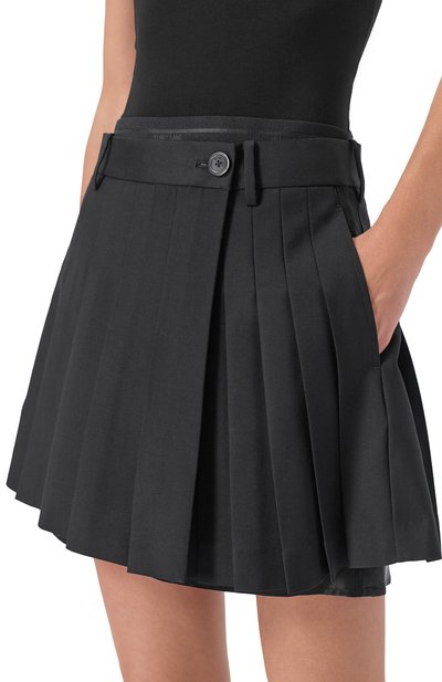 Шерстяная юбка-шорты HELMUT LANG, арт. P04HW303, фото 5