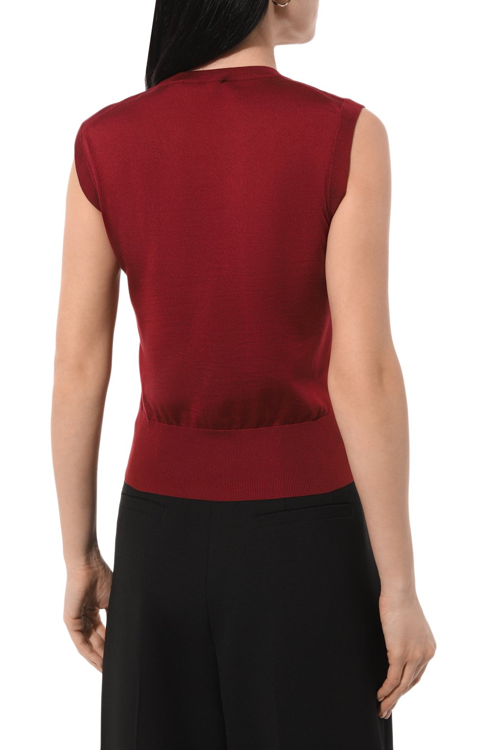 Шелковый топ DOLCE & GABBANA, арт. FXT04T/JBSHX, фото 4