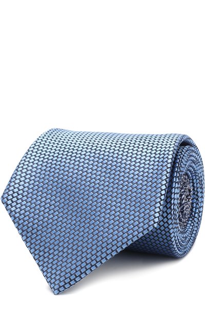 Мужской шелковый галстук с узором ZEGNA, арт. Z4F04/1US
