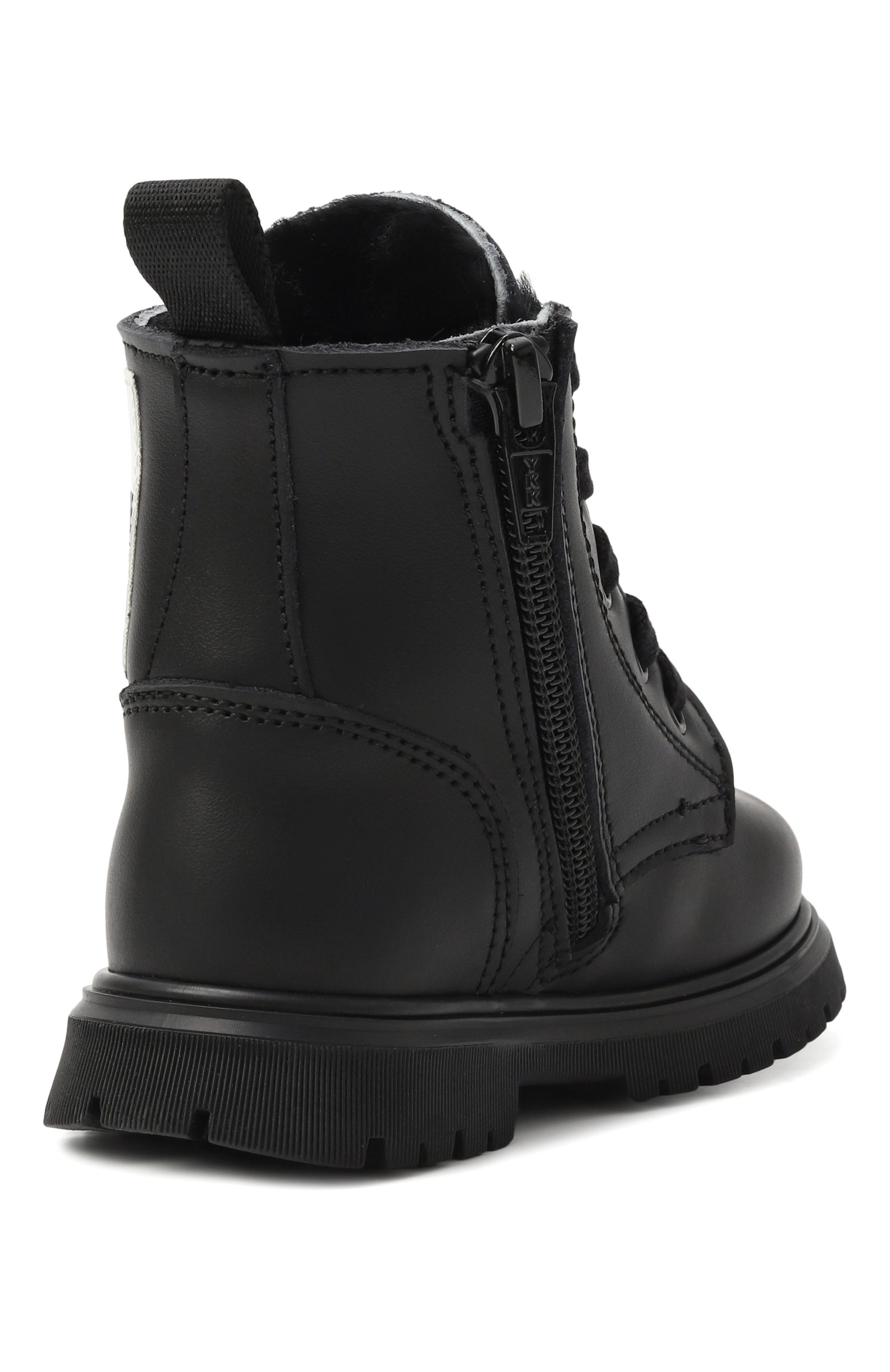 Кожаные ботинки MSGM KIDS, арт. 81075/19-27, фото 3