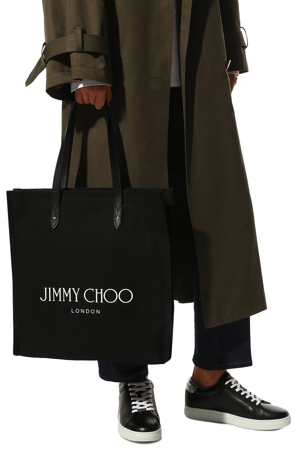 Сумка-тоут logo JIMMY CHOO, арт. LOGOTOTEFFQ, фото 2