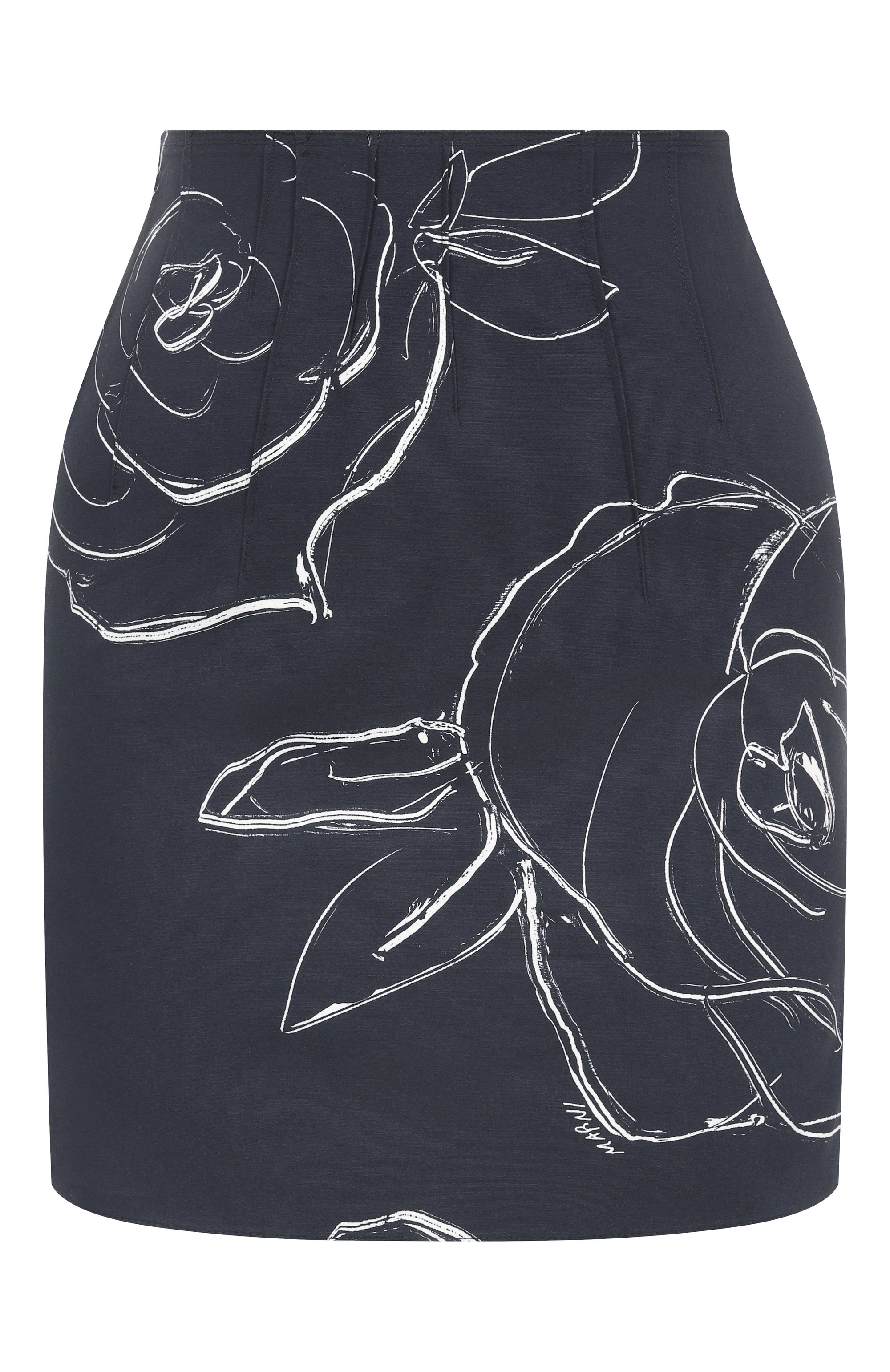 Хлопковая юбка MARNI, арт. G0MA0735A0/UTC505, фото 1