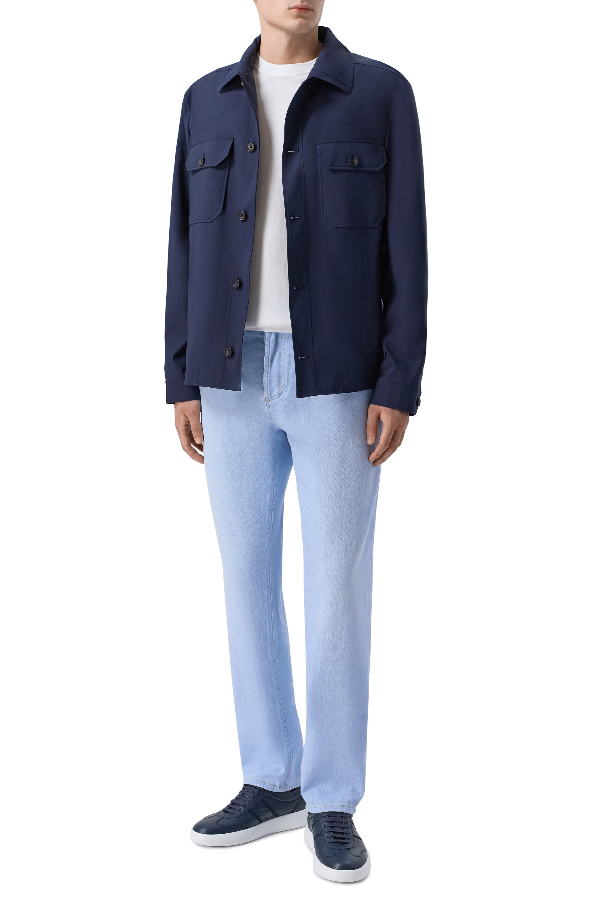 Джинсы roma RICHARD J. BROWN голубого цвета по цене 67350 руб., арт. R0MA RZ/T45, фото 2 Джинсы roma RICHARD J. BROWN, арт. R0MA RZ/T45, фото 2