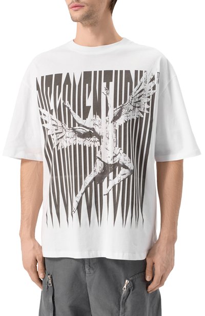 Хлопковая футболка DIEGO VENTURINO, арт. DV TS0 DVI, фото 3